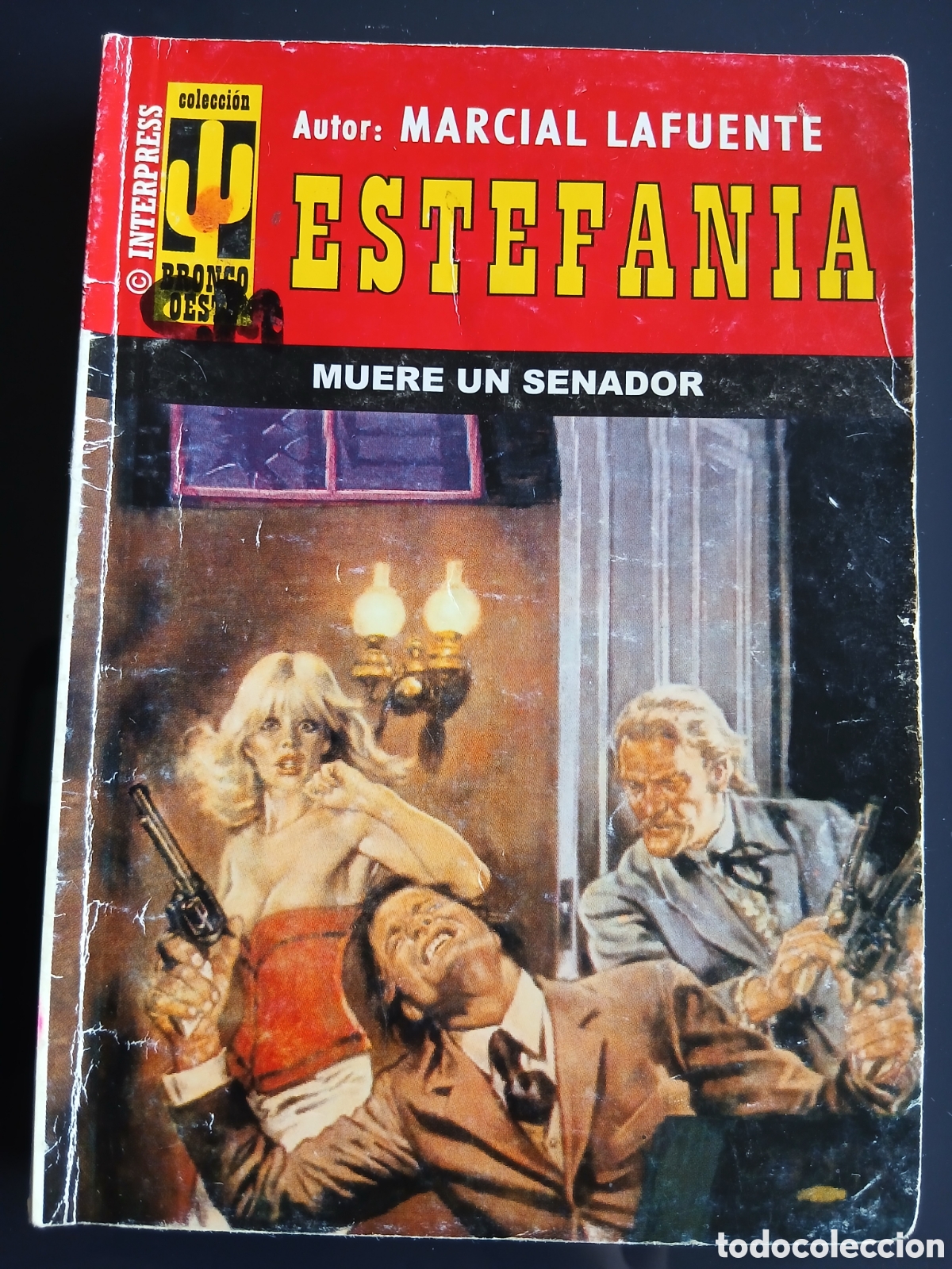 Second hand books: Novela Oeste: Muere un senador (ML Estefania)