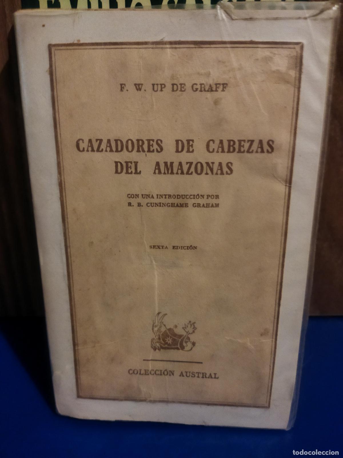 Libros de segunda mano: Cazadores de cabezas del amazonas