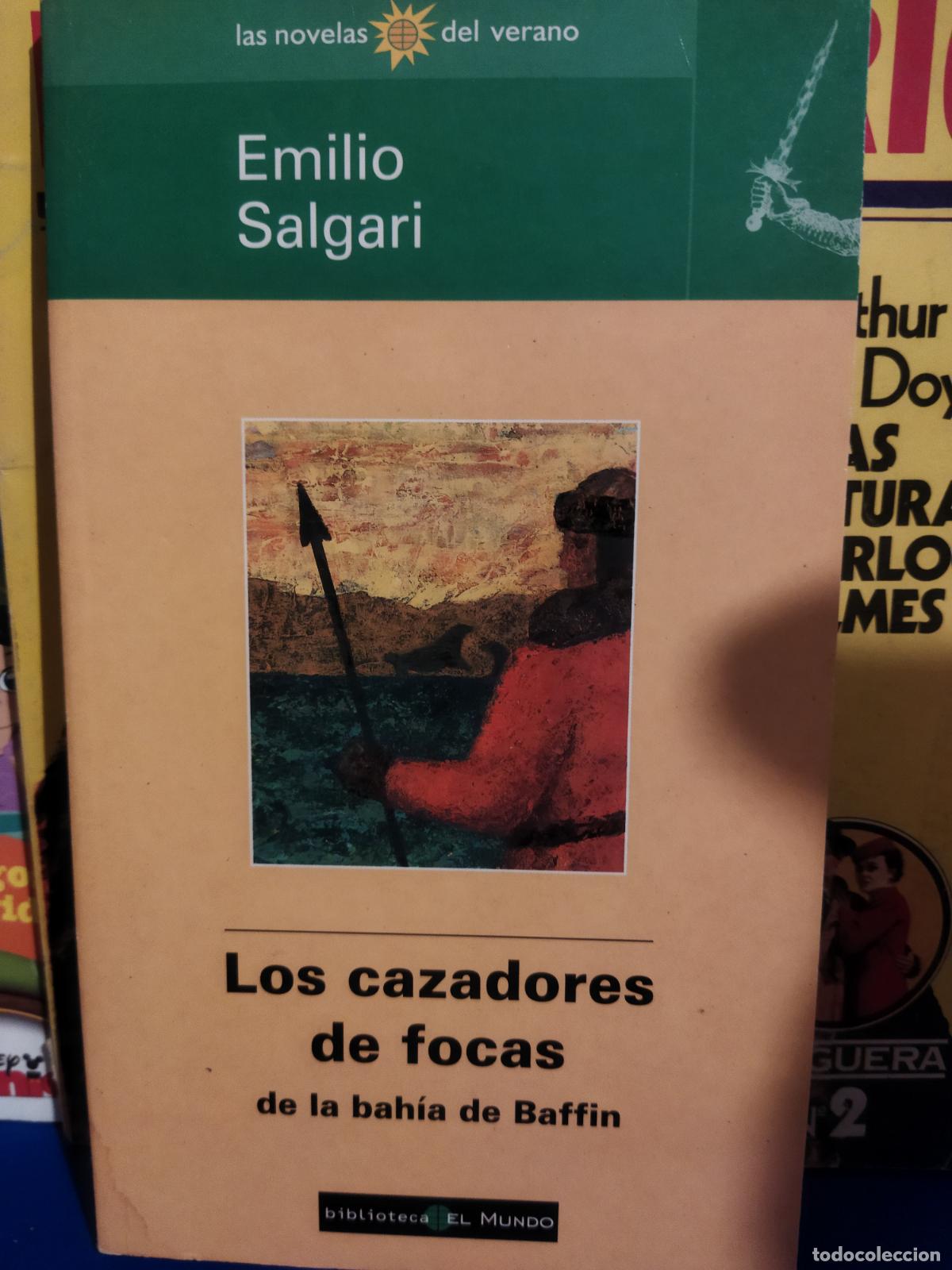 Libros de segunda mano: Los cazadores de focas emilio salgari