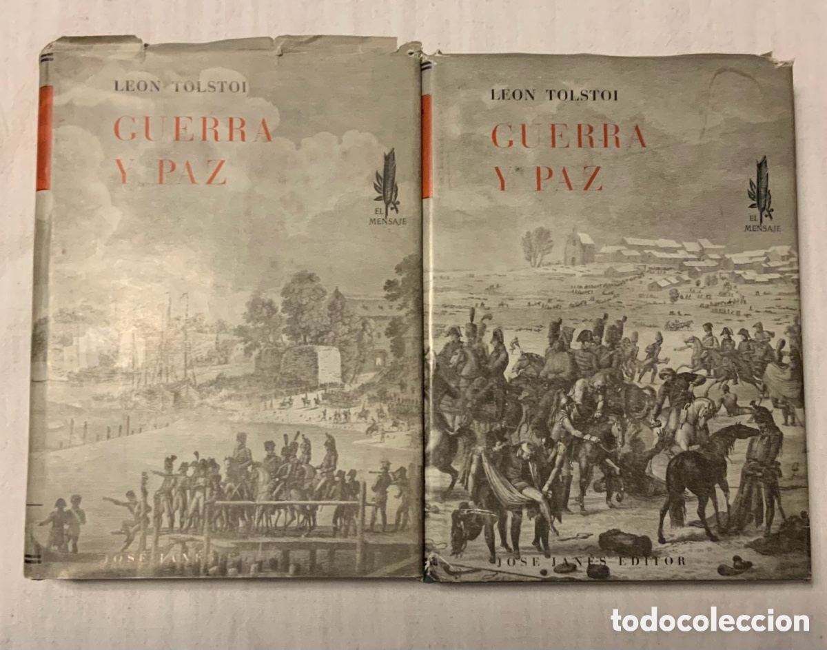 Libros de segunda mano: Guerra y paz. Tolstoi. 1952