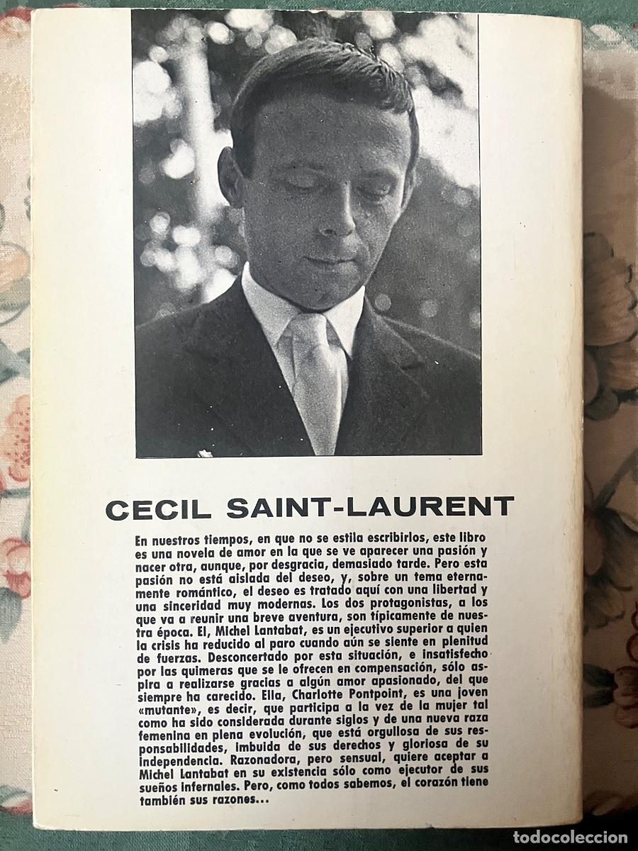 Libros de segunda mano: La mutante. Cecil Saint-Laurent - Foto 2