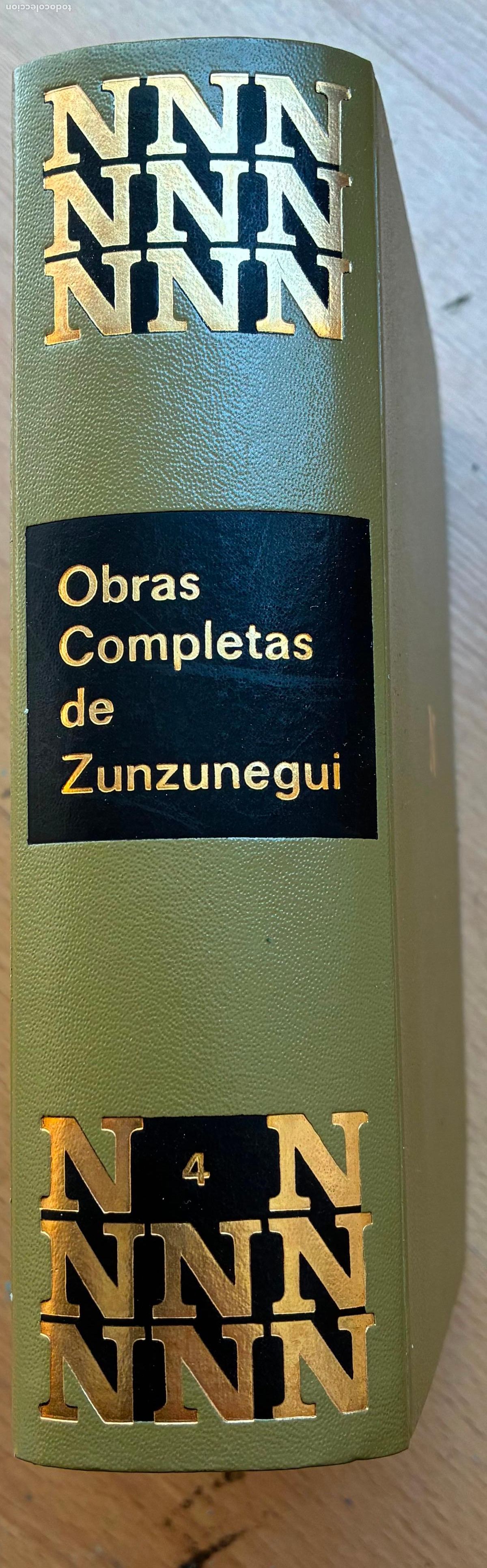 Livres d'occasion: OBRAS COMPLETAS DE ZUNZUNEGUI, TOMO IV, Editorial Noguer