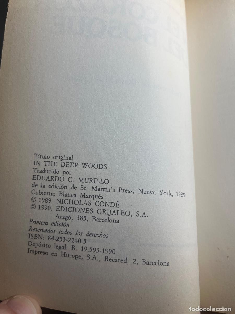 Libros de segunda mano: Libro En el coraz&oacute;n del bosque | Nicholas Conde | 1990 - Foto 4