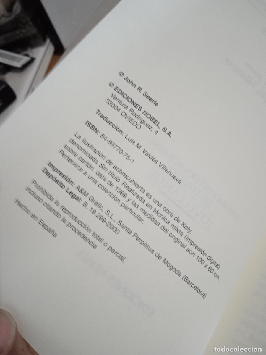 Libros de segunda mano: Libro Razones para actuar | John Searle | 2000 - Foto 3