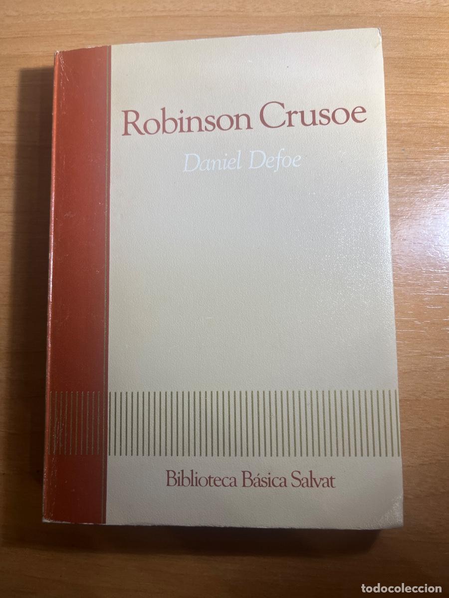 Libros de segunda mano: Libro Robinson Crusoe | Daniel Defoe | 1985 - Foto 1