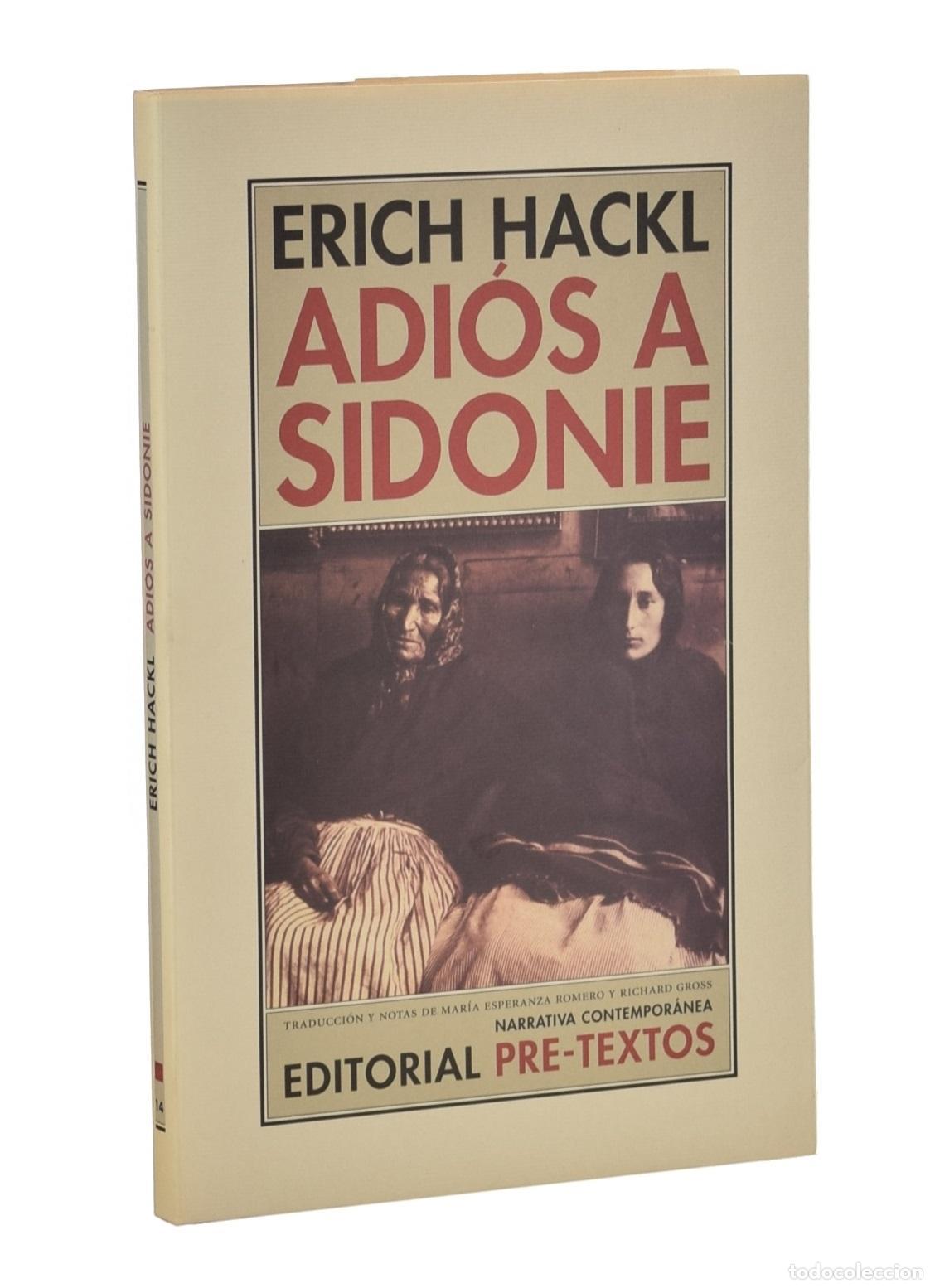 Libros de segunda mano: ADI&Oacute;S A SIDONIE - HACKL, Erich