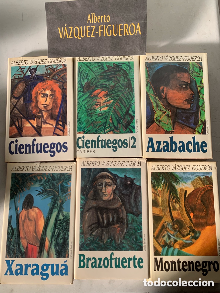 Libros de segunda mano: lote saga cienfuegos 6 libros C&iacute;rculo de lectores