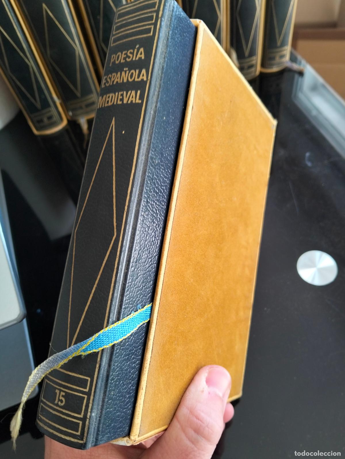 Libros de segunda mano: Poesia Espa&ntilde;ola Medieval, Edicion Lujo de Planeta, 1959 Caja, Papel Biblia, VISITA CATALOGO RP