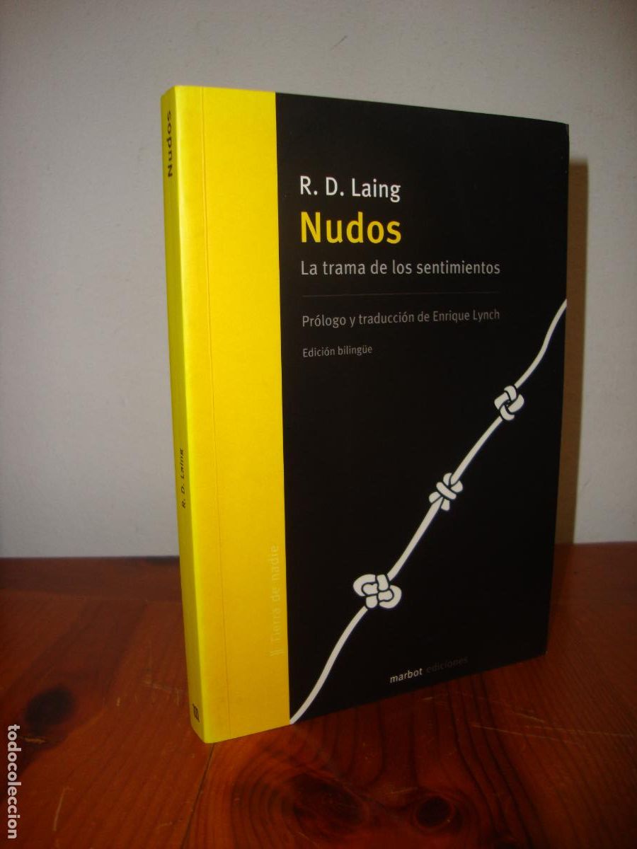 Libros de segunda mano: NUDOS. LA TRAMA DE LOS SENTIMIENTOS (MARBOT EDICIONES) - R. D. LAING