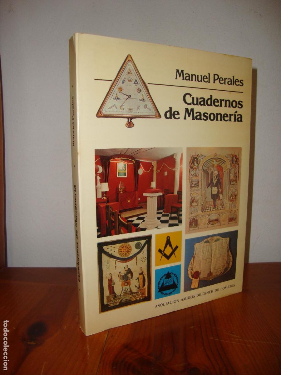 Libros de segunda mano: CUADERNOS DE MASONERIA. DEDICADO POR EL AUTOR (ASOCIACION AMIGOS DE GINER DE LOS RIOS) - MANUEL PERA