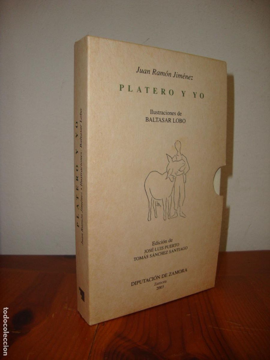 Libros de segunda mano: PLATERO Y YO. EDICION FACSIMIL (DIPUTACION DE ZAMORA) - JUAN RAMON JIMENEZ / JOSE LUIS PUERTO, TOMAS