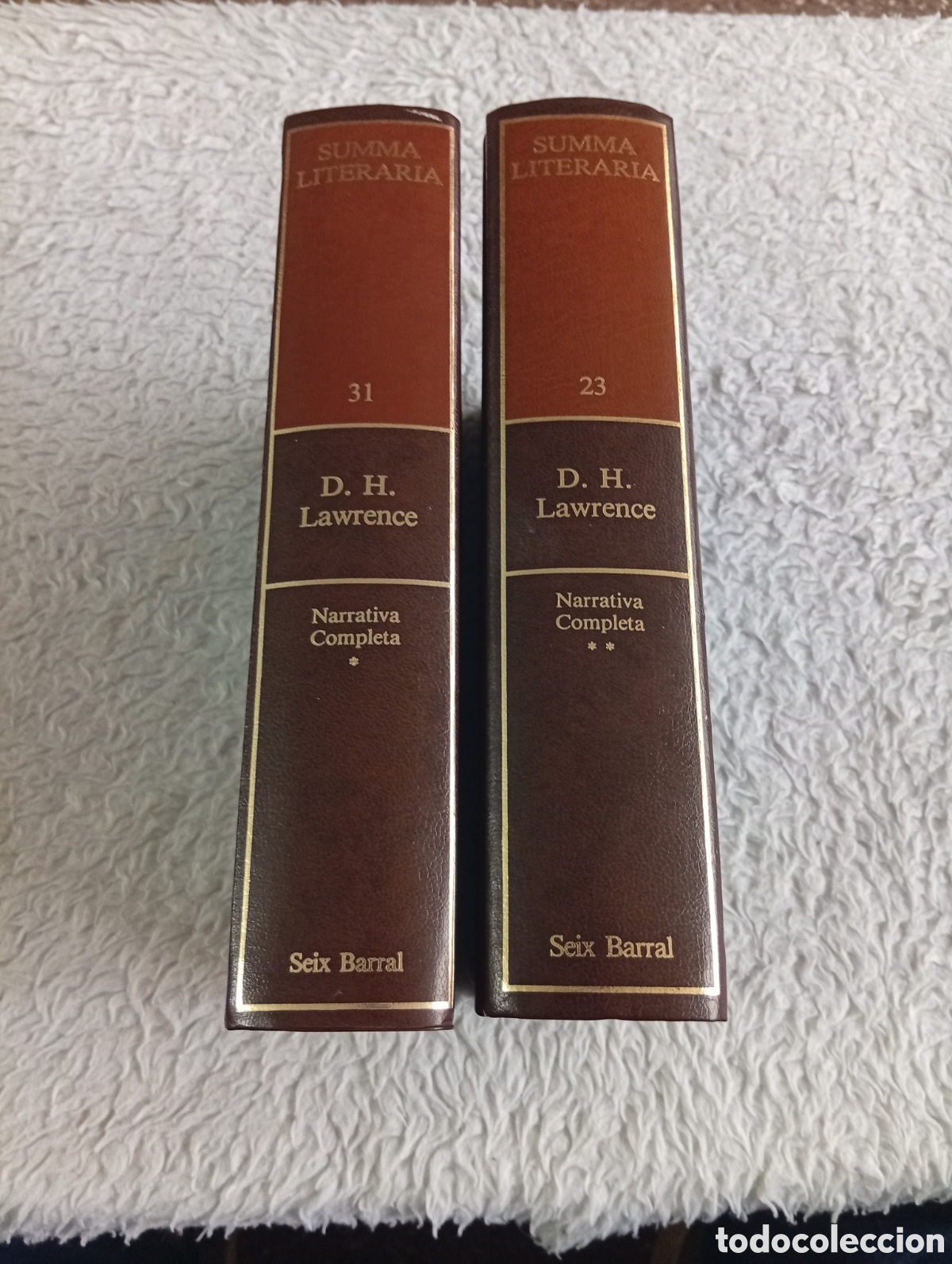 Libros de segunda mano: Narrativa completa. D. H. Lawrence. 2 Tomos