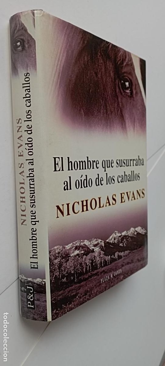 Libros de segunda mano: PLI - EL HOMBRE QUE SUSURRABA AL O&Iacute;DO DE LOS CABALLOS- NICHOLAS EVANS - MUY NUEVO - 1&ordf; DICI&Oacute;N 1995