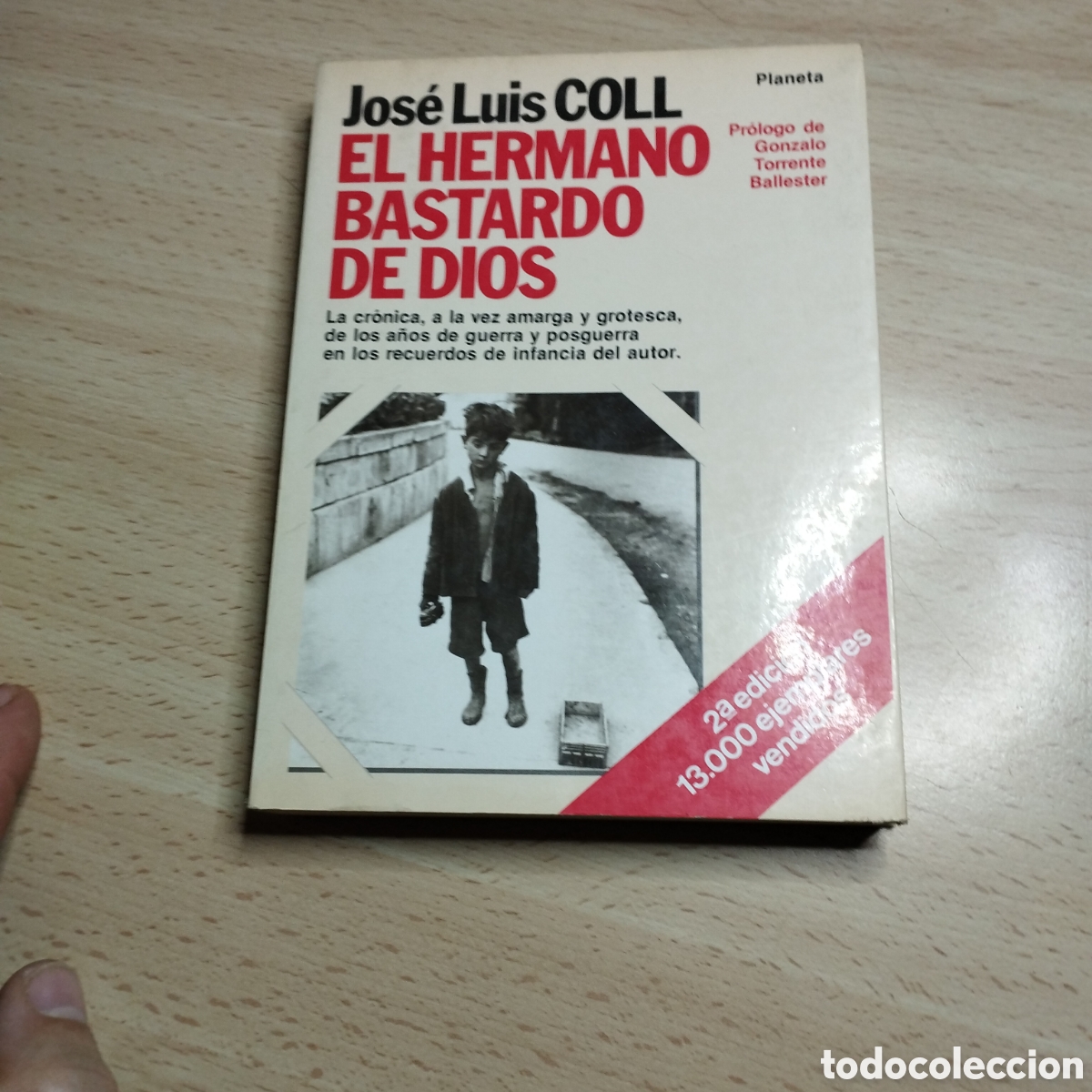 Libros de segunda mano: El hermano bastardo de Dios. Jos&eacute; Luis Coll. 1984. Planeta