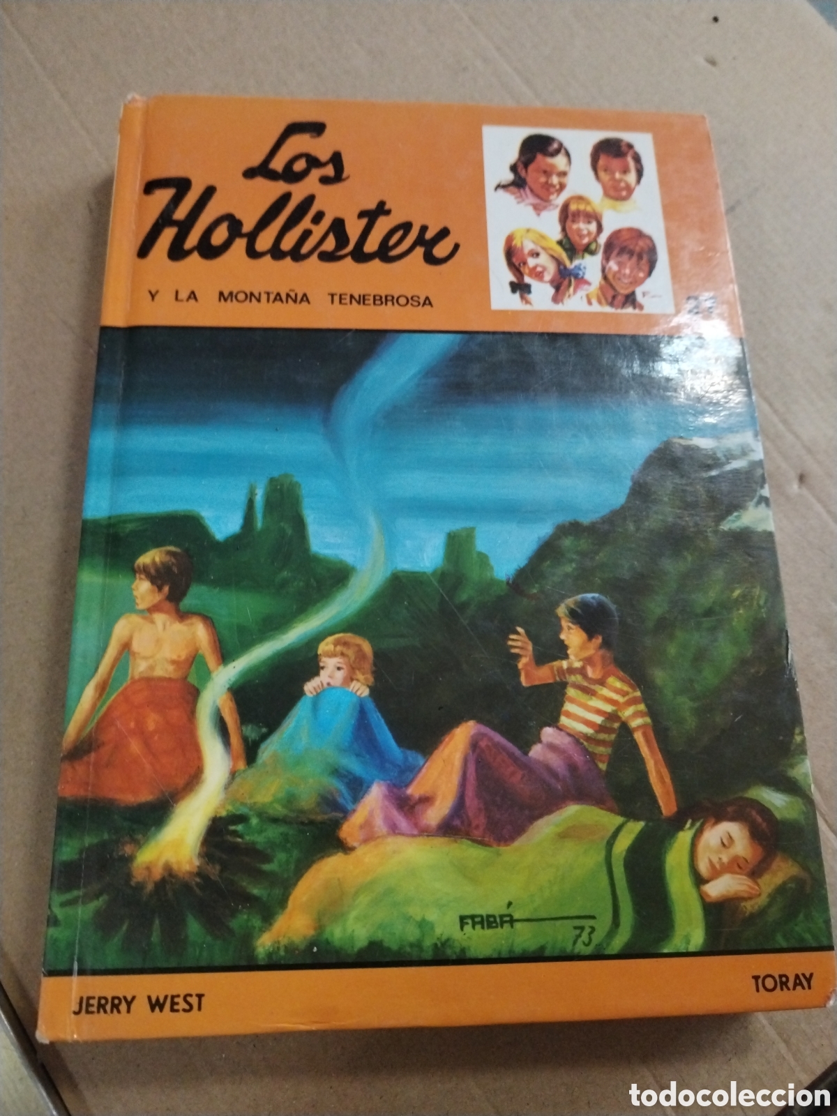 Libros de segunda mano: LOS HOLLISTER Y LA MONTA&Ntilde;A TENEBROSA. JERRY WEST .