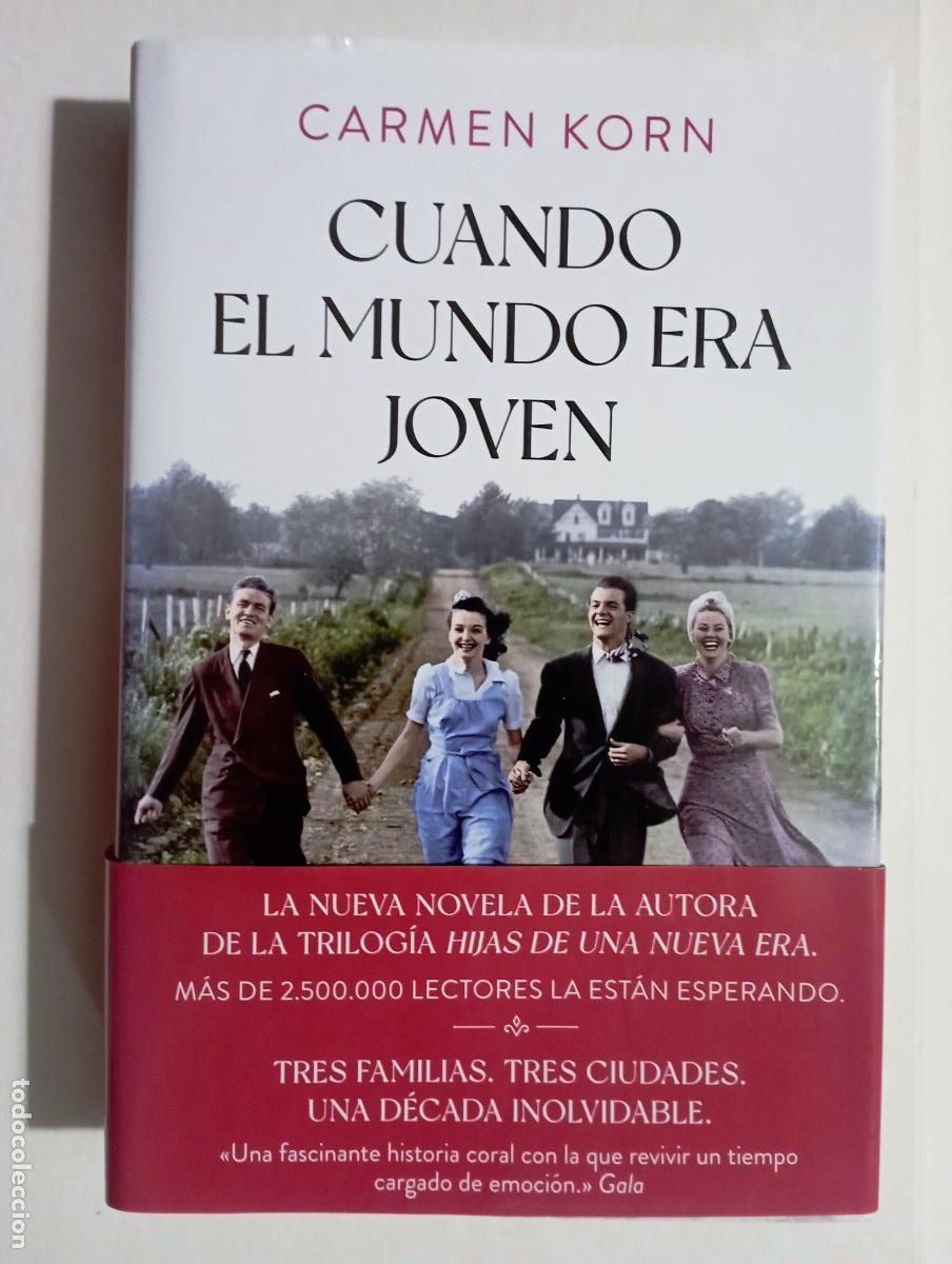 Libros de segunda mano: PLI - CUANDO EL MUNDO ERA JOVEN - CARMEN KORN - 1&ordf; EDICI&Oacute;N 2022 - COMO NUEVO