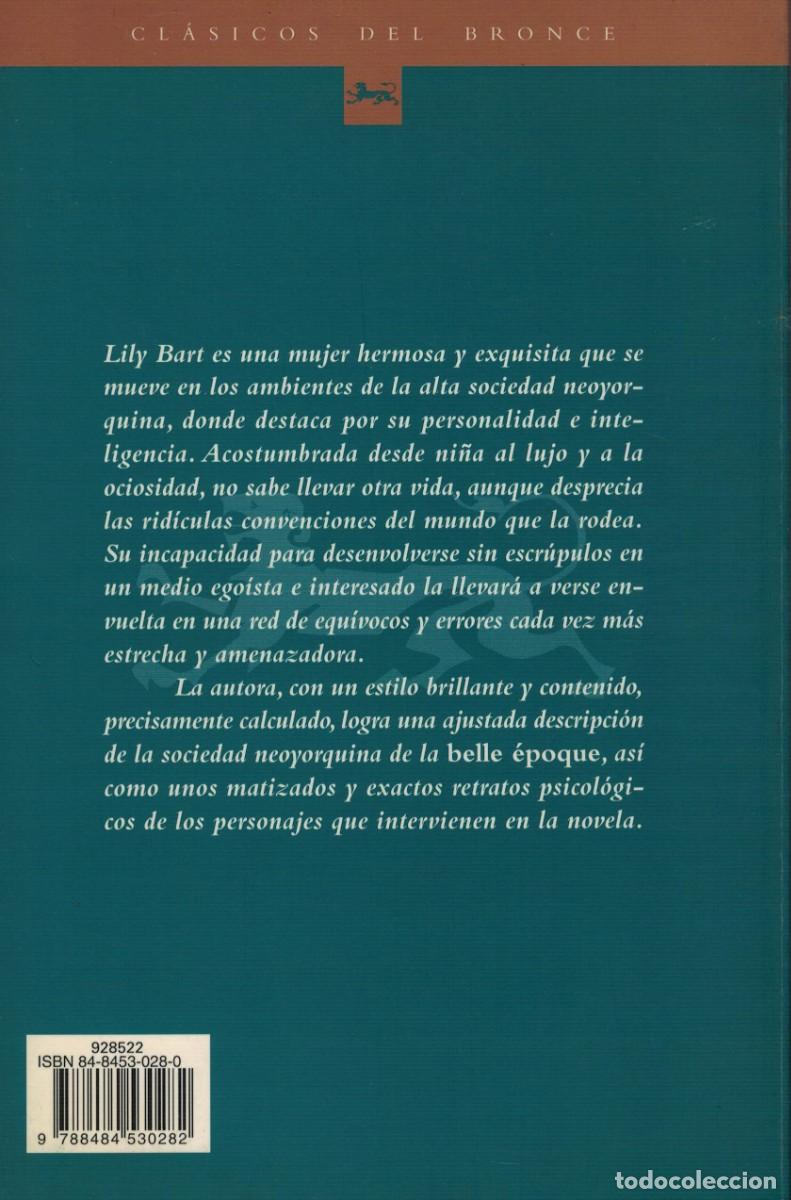 Libros de segunda mano: Edith Wharton, La casa de la alegr&iacute;a - Foto 2