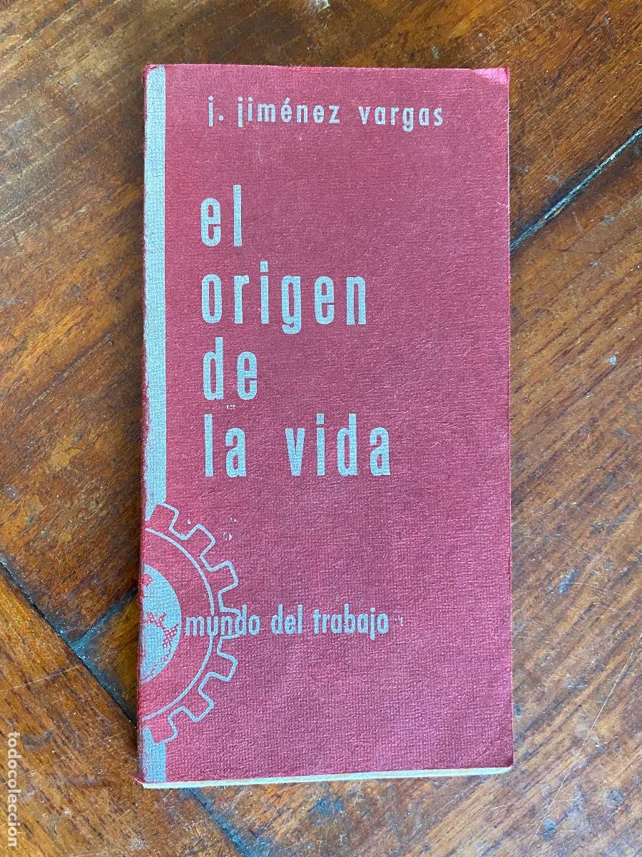 Libros de segunda mano: El origen de la vida - J. Jim&eacute;nez Vargas 1967