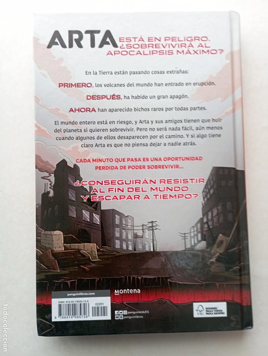 Libros de segunda mano: ARTA - EN EL APOCALIPSIS M&Aacute;XIMO - MONTENA 2022 - Foto 3