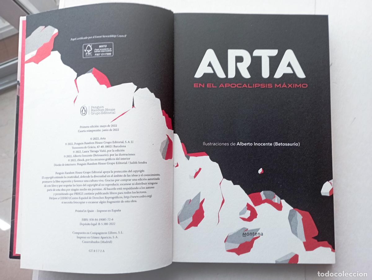 Libros de segunda mano: ARTA - EN EL APOCALIPSIS M&Aacute;XIMO - MONTENA 2022 - Foto 6