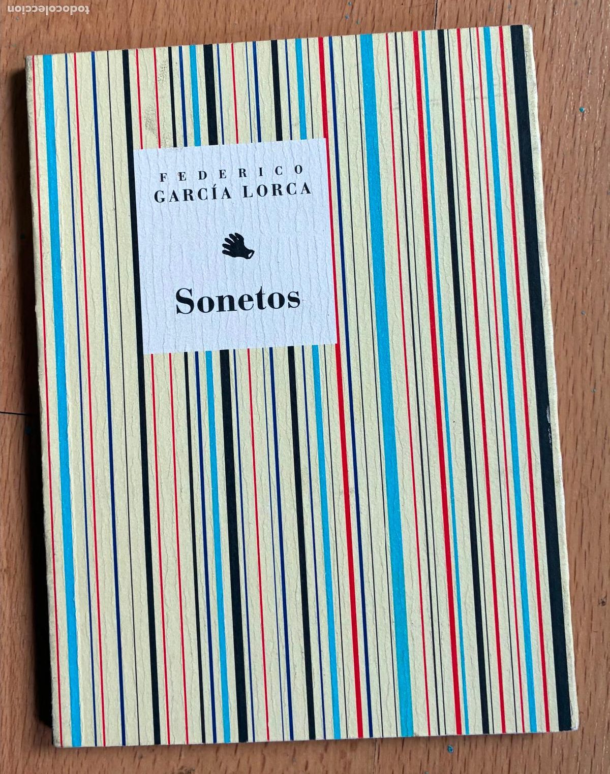 Libros de segunda mano: SONETOS, Federico Garcia Lorca, Editorial Comares