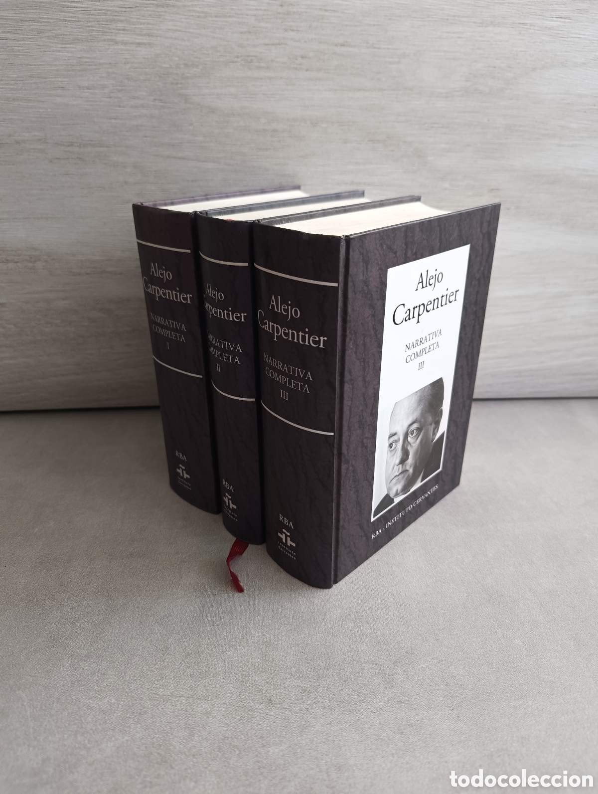 Second hand books: ALEJO CARPENTIER. NARRATIVA COMPLETA (3 TOMOS) ED. RBA, 2005