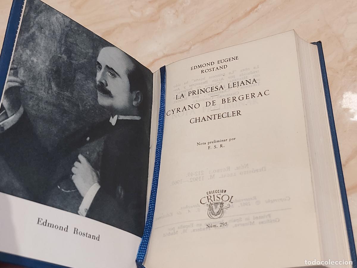 Libros de segunda mano: CRISOL / N.&ordm; 295 / LA PRINCESA LEJANA / E. ROSTAND / 4&ordf; ED. / ED: AGUILAR-1960 / BUEN ESTADO