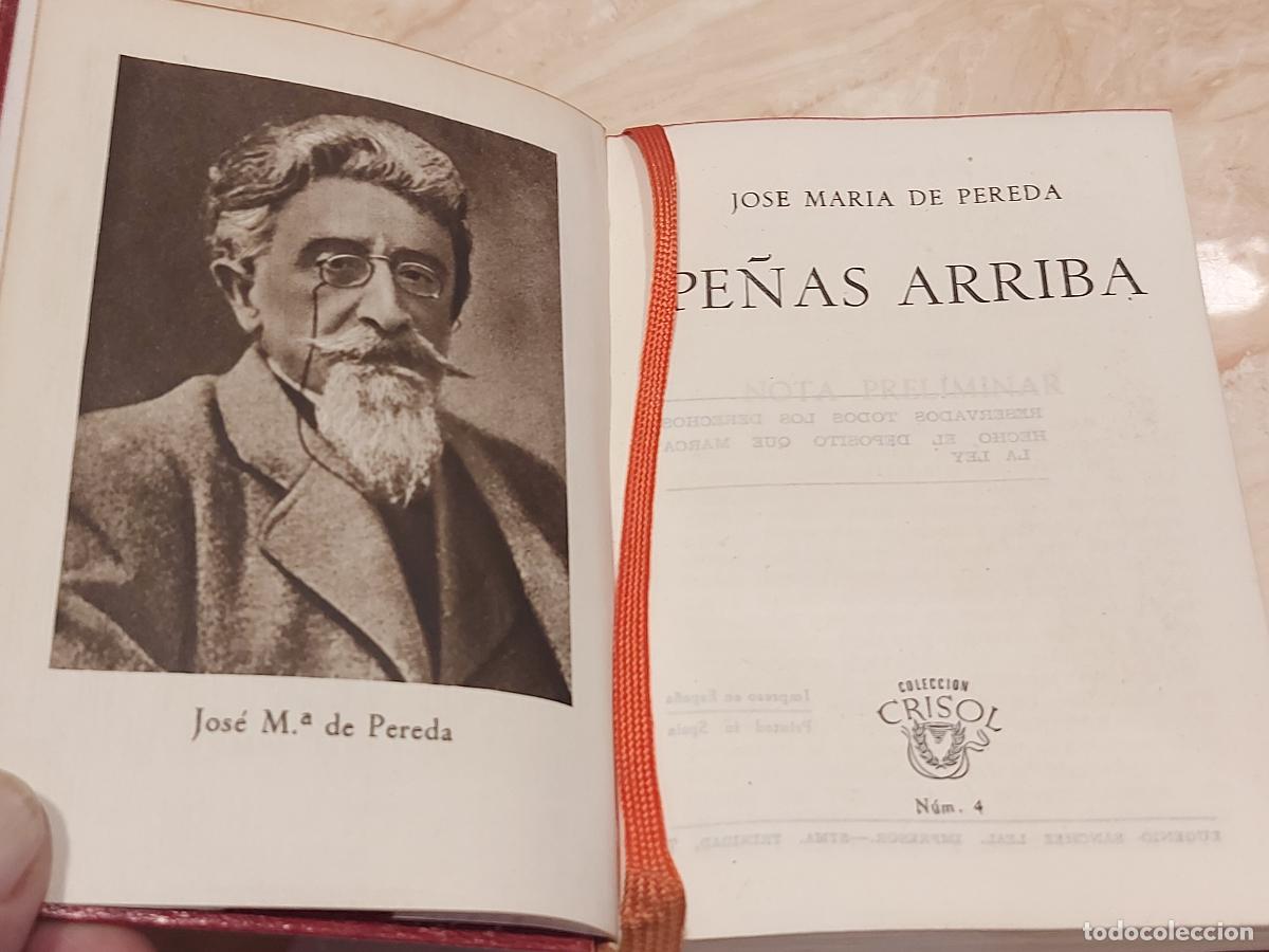 Libros de segunda mano: CRISOL / N.&ordm; 4 / PE&Ntilde;AS ARRIBA / J.M. DE PEREDA / ED: AGUILAR-1944 / BUEN ESTADO.