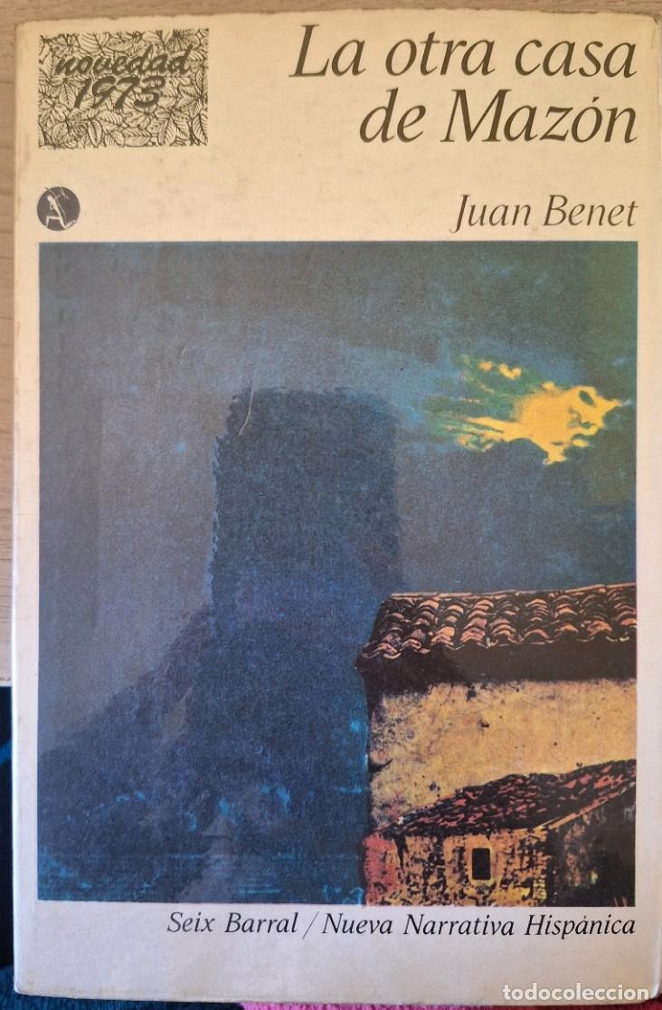 Libros de segunda mano: LA OTRA CASA DE MAZON, - BENET, Juan.