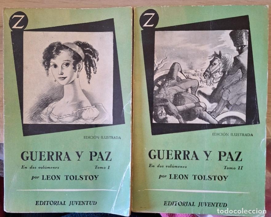 Libros de segunda mano: GUERRA Y PAZ. 2 TOMOS. - TOLSTOY, Leon.