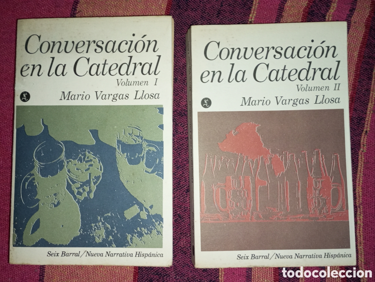 Libros de segunda mano: Conversaciones en la catedral.Vargas Llosa.tomos 1 y 2. Primera edici&oacute;n noviembre 1969
