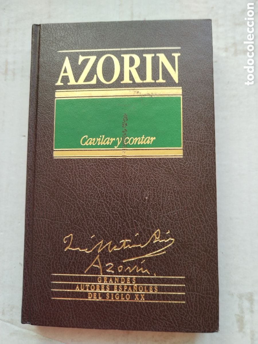 Libros de segunda mano: CAVILAR Y CONTAR/AZORIN