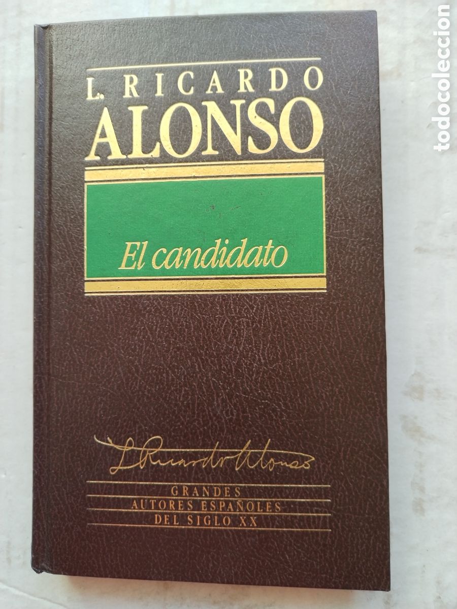 Libros de segunda mano: EL CANDIDATO/LU&Iacute;S RICARDO ALONSO