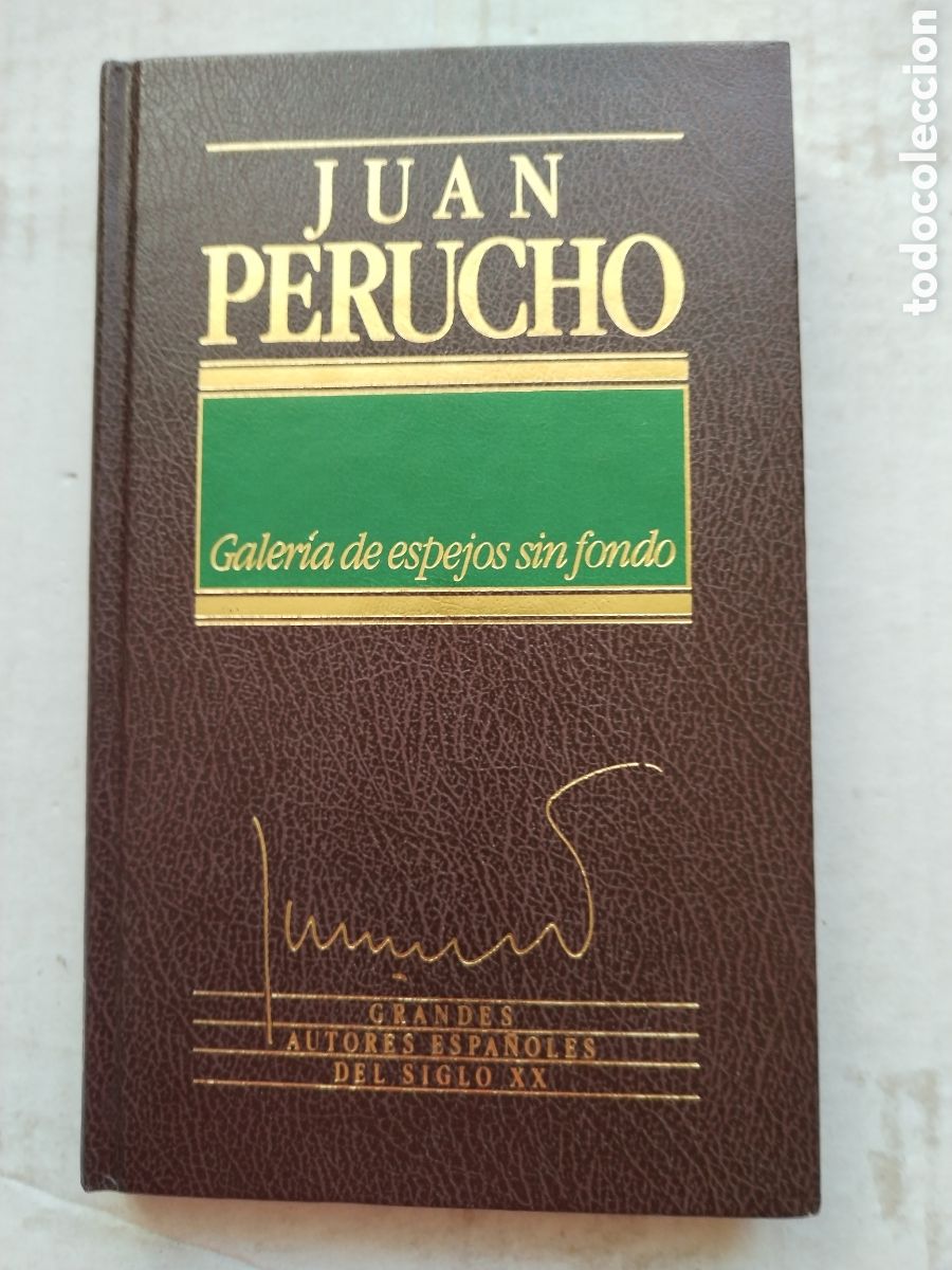Libros de segunda mano: GALER&Iacute;A DE ESPEJOS SIN FONDO/JUAN PERUCHO