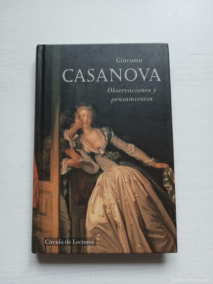 Libros de segunda mano: Observaciones y pensamientos - Giacomo Casanova