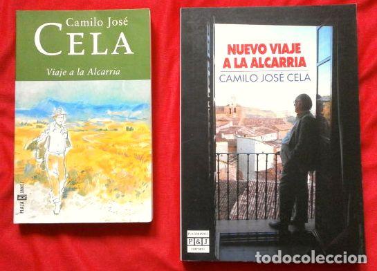 Libros de segunda mano: VIAJE A LA ALCARRIA y NUEVO VIAJE A LA ALCARRIA - CAMILO JOSE CELA (2 libros) Ed. Plaza y Janes