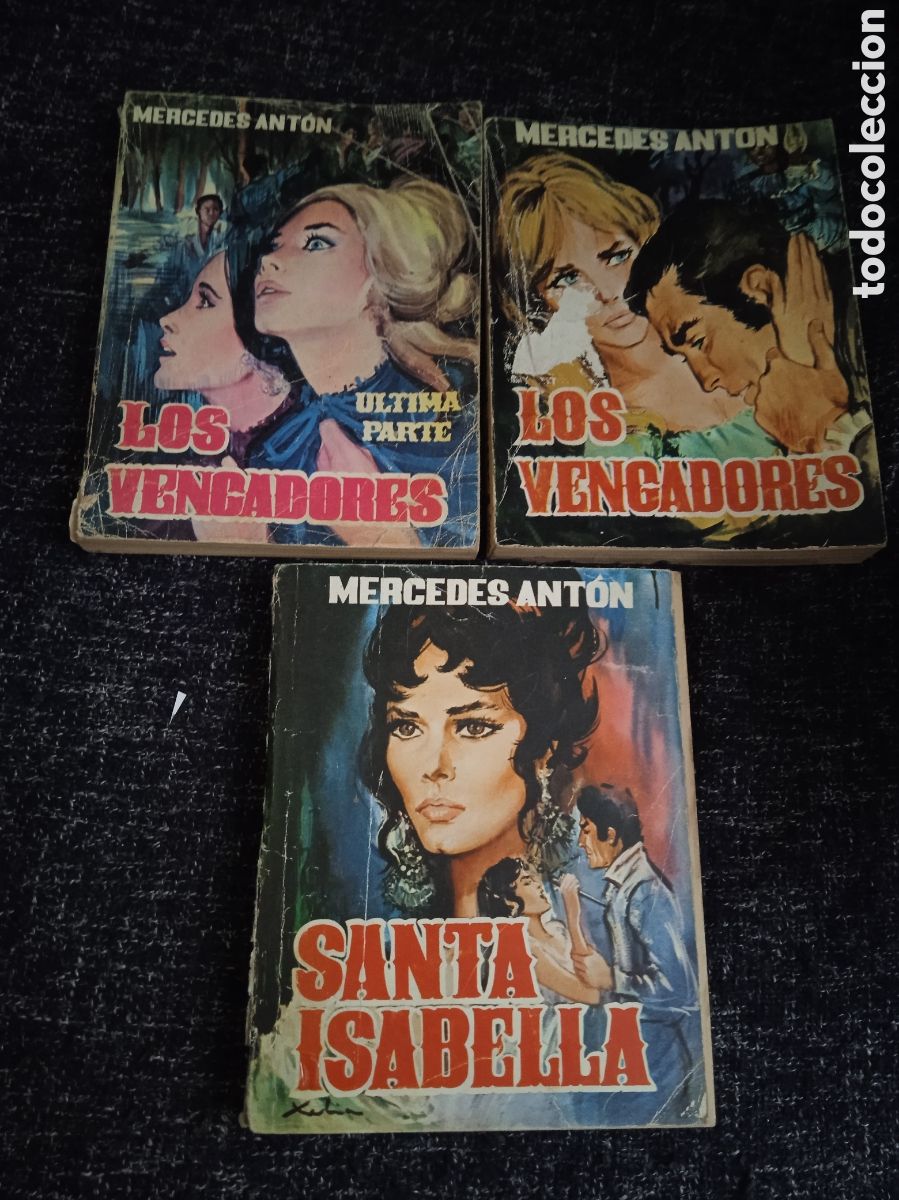 Libri di seconda mano: MERCEDES ANTON -LOTE DE 3 LIBROS