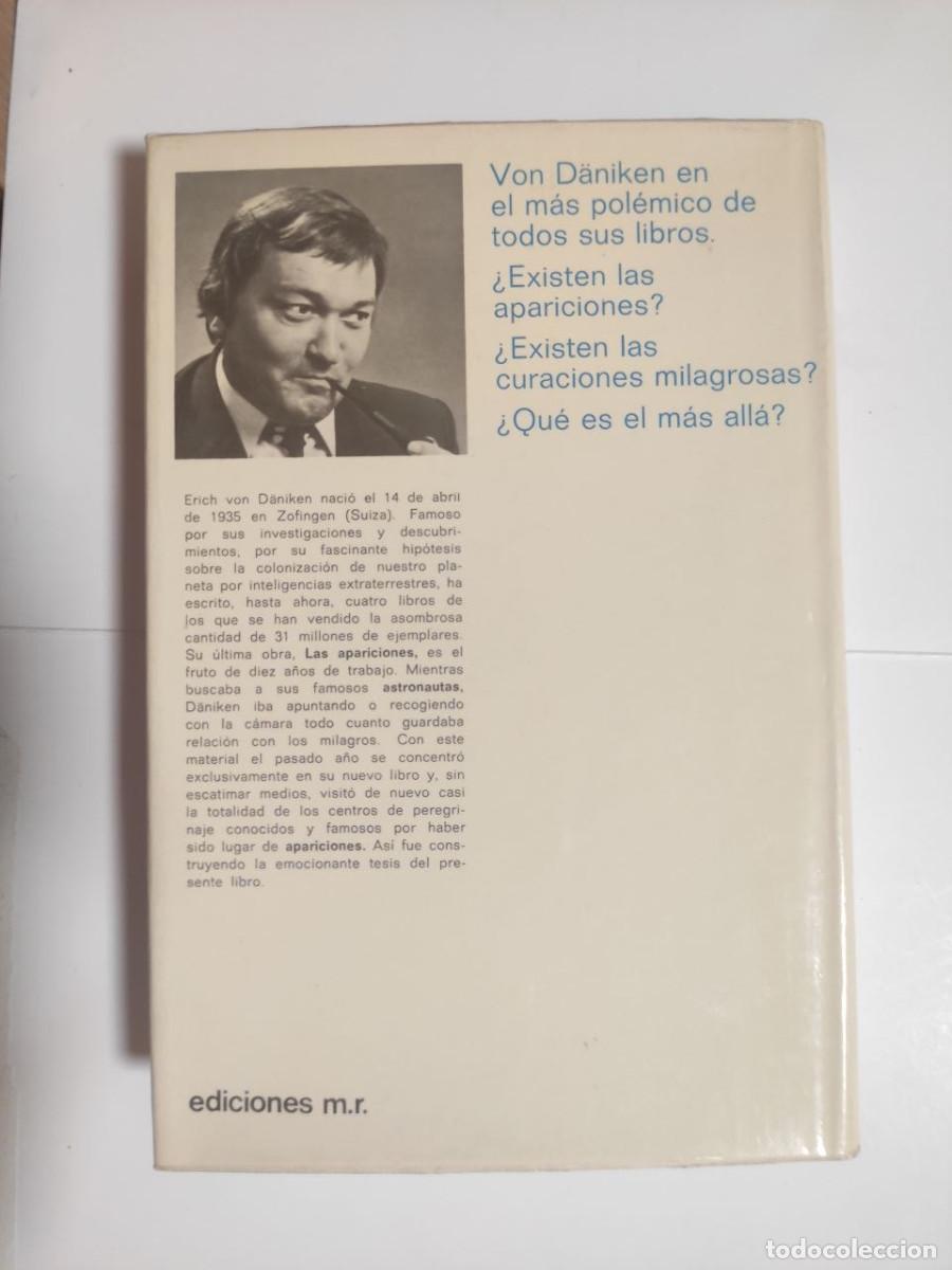 Libros de segunda mano: Las apariciones - Erich von D&auml;niken - Foto 2
