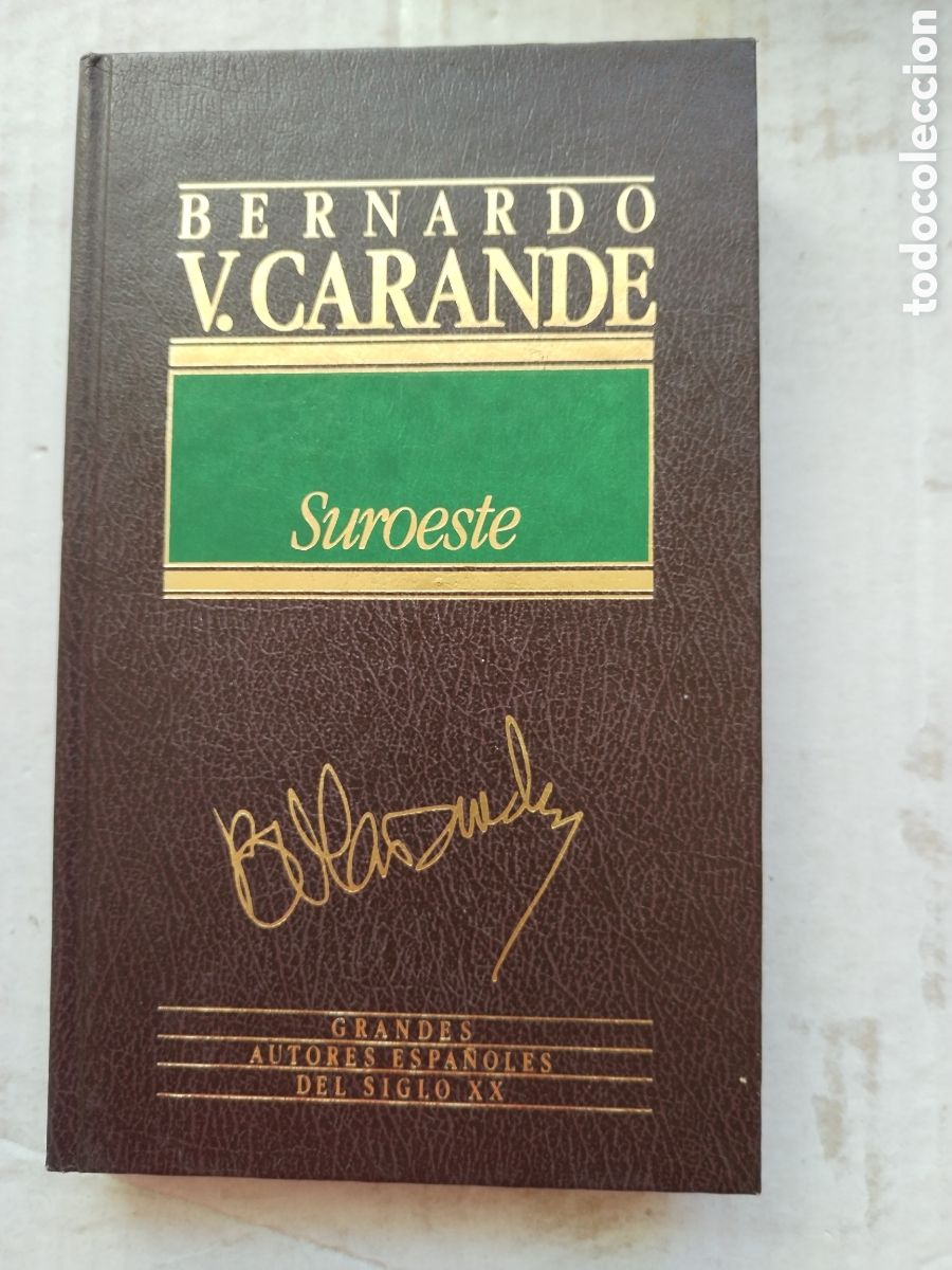 Libros de segunda mano: SUROESTE/BERNARDO V. CARANDE