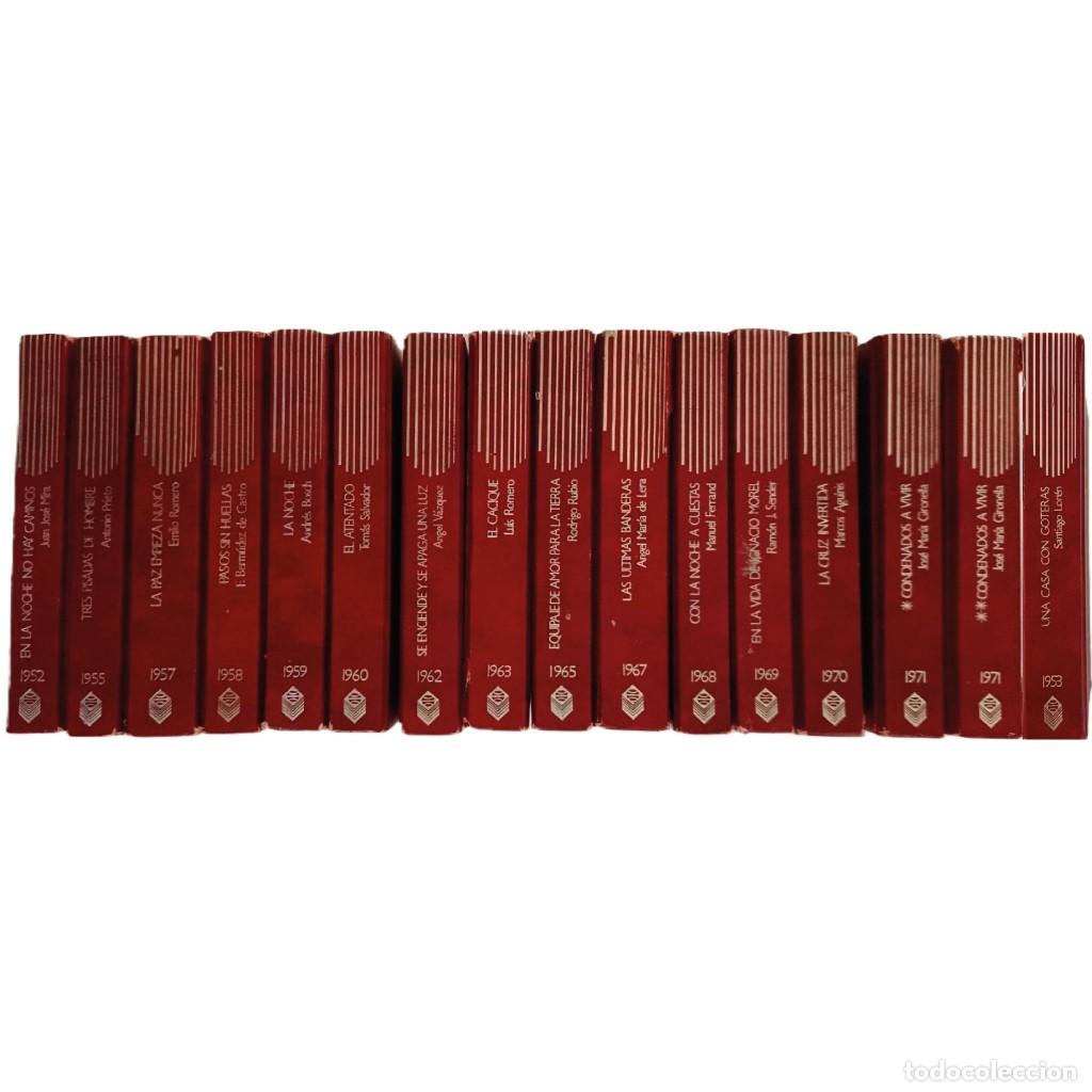 Livros em segunda m&atilde;o: LOTE 16 LIBROS PREMIOS PLANETA (1952-1971) - INCLUYE EL N&ordm; 1 (JUAN JOS&Eacute; MIRA) A&Ntilde;OS 50 Y 60