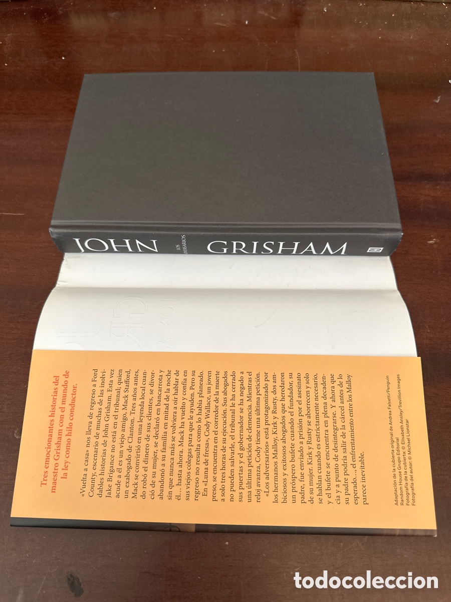 Libros de segunda mano: LOS ADVERSARIOS - GRISHAM, JOHN - Foto 2