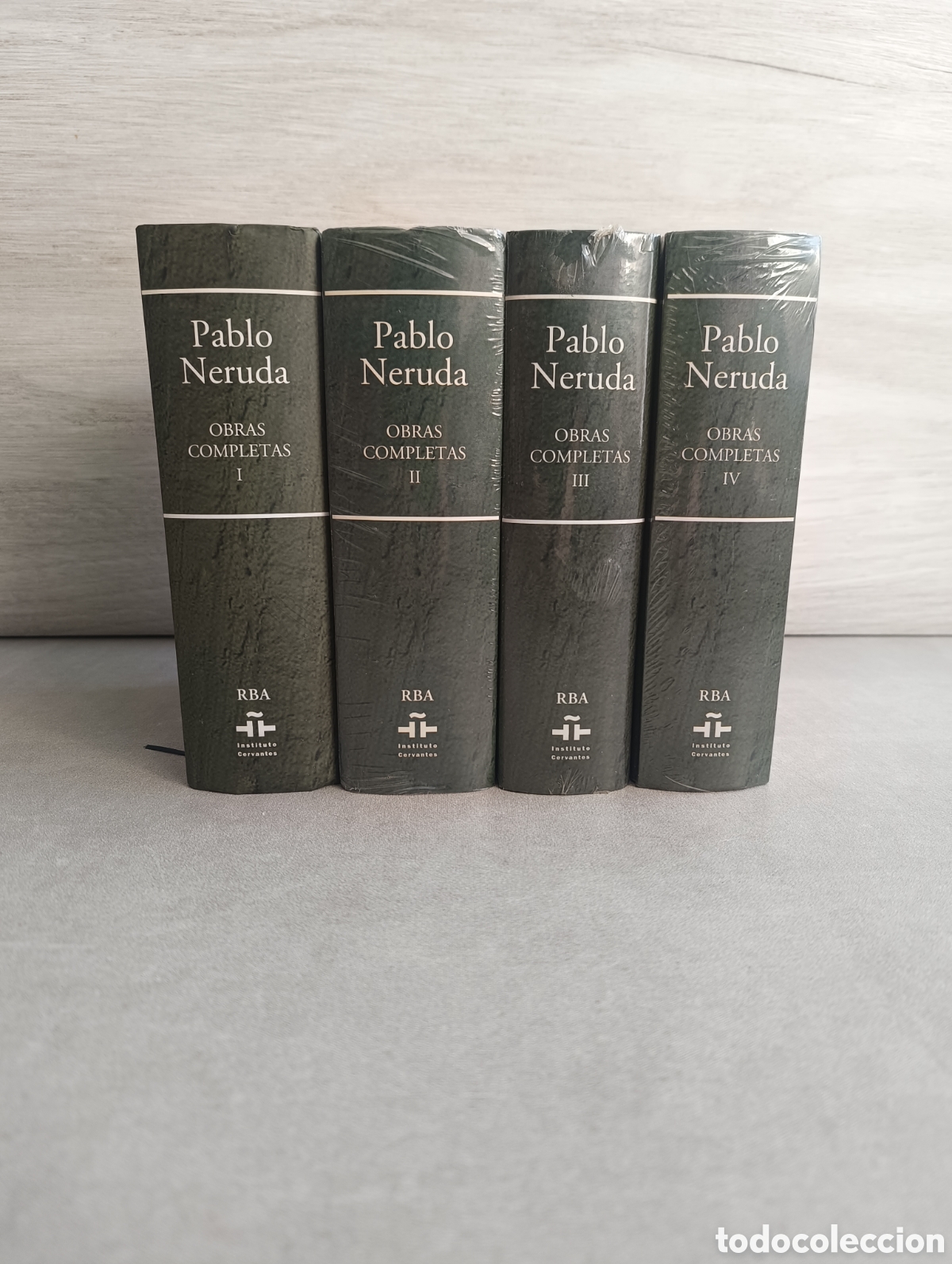 Livres d'occasion: PABLO NERUDA. OBRAS COMPLETAS / RBA / CUATRO TOMOS.