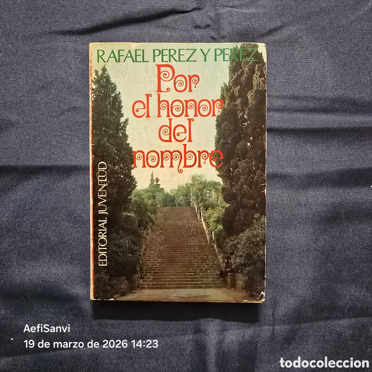 Libros de segunda mano: POR EL HONOR DEL NOMBRE (RAFAEL P&Eacute;REZ Y P&Eacute;REZ) (JUVENTUD)