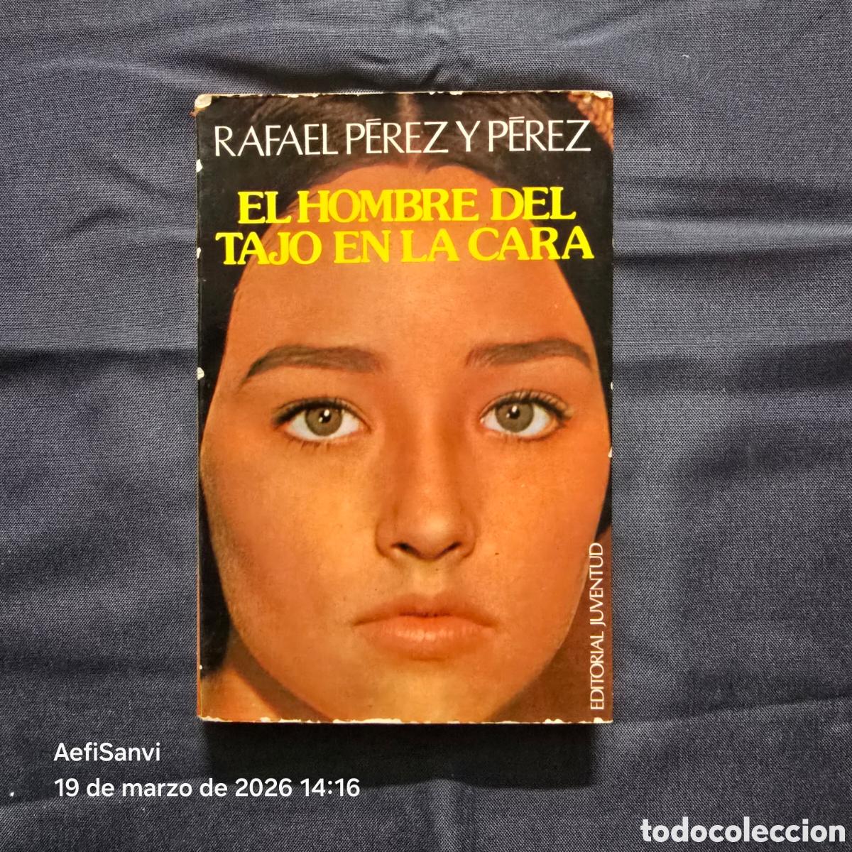 Libros de segunda mano: EL HOMBRE DEL TAJO EN LA CARA (RAFAEL P&Eacute;REZ Y P&Eacute;REZ) (JUVENTUD)