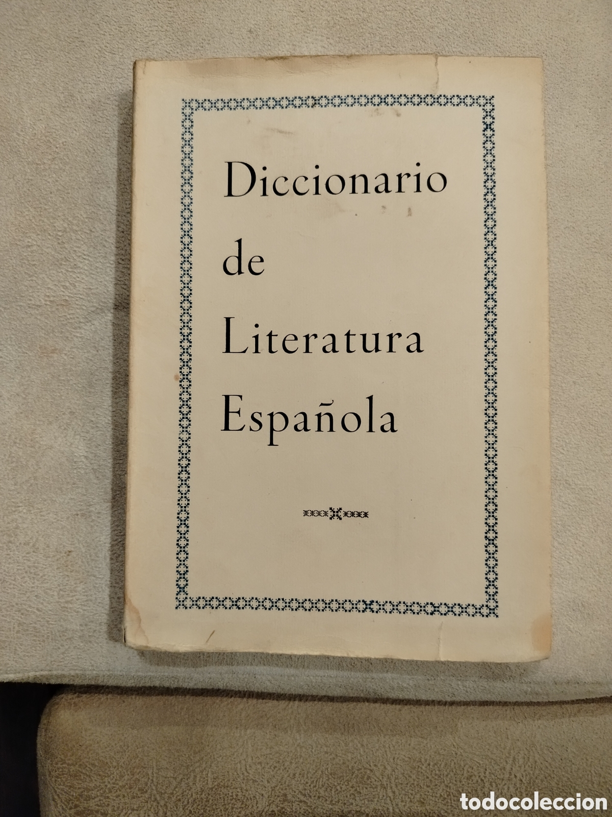 Libros de segunda mano: Diccionario Literatura Espa&ntilde;ola