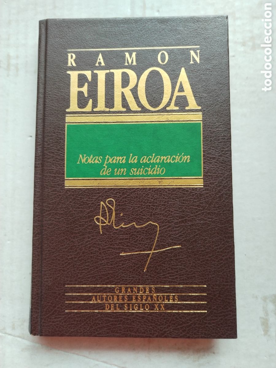 Libros de segunda mano: NOTAS PARA LA ACLARACI&Oacute;N DE UN SUICIDIO/RAM&Oacute;N EIROA