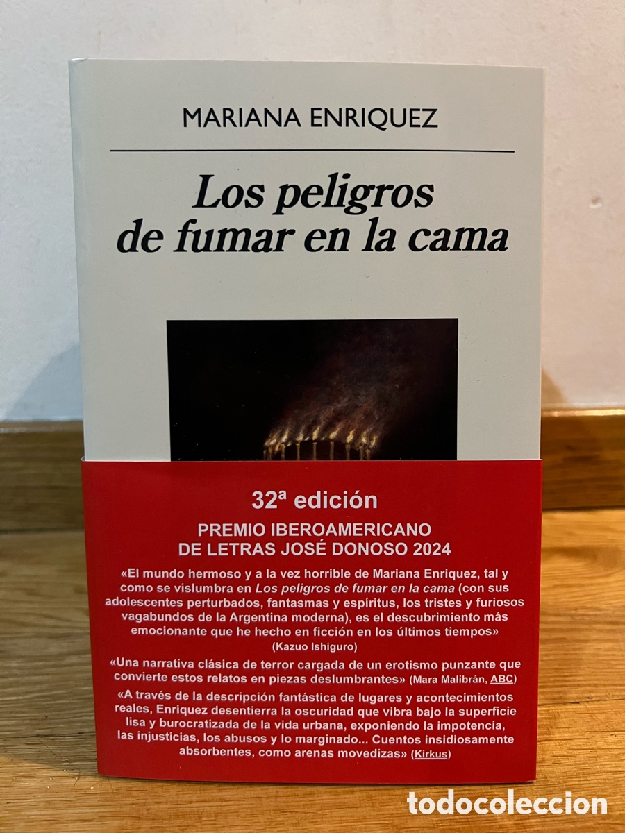 Libros de segunda mano: MARIANA ENRIQUEZ Los peligros de fumar en la cama