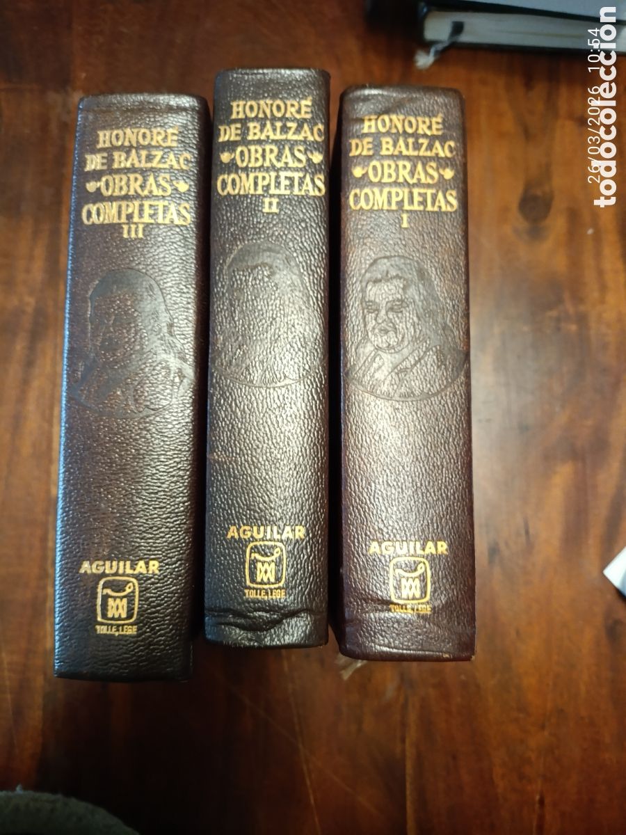 Libros de segunda mano: Honor&eacute; de Balzac. Obras completas. Aguilar