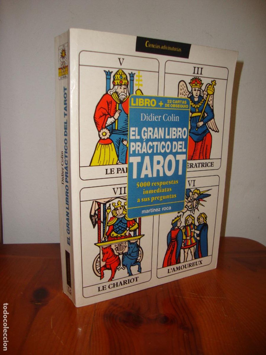 Libros de segunda mano: EL GRAN LIBRO PRACTICO DEL TAROT. 5000 RESPUESTAS INMEDIATAS A SUS PREGUNTAS (MARTINEZ ROCA) - DIDIE