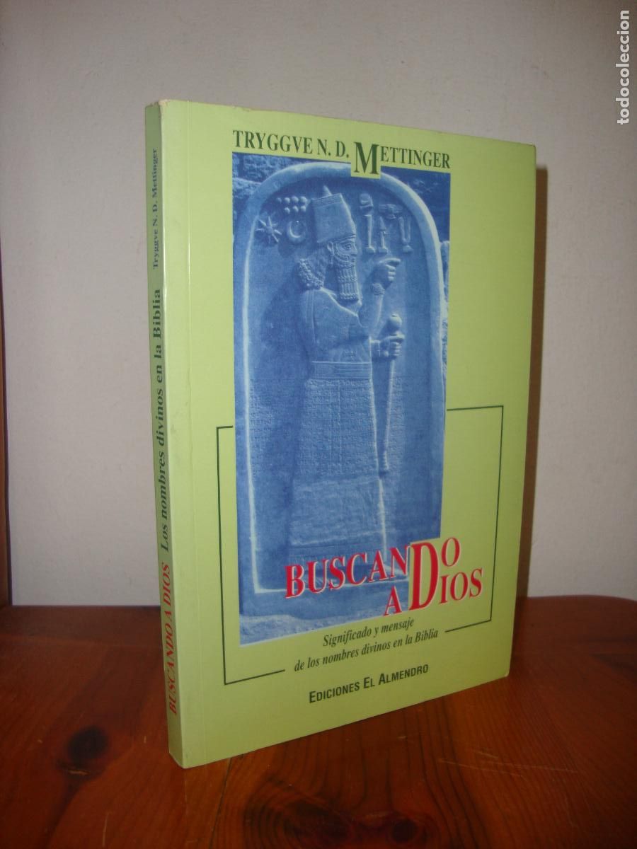 Libros de segunda mano: BUSCANDO A DIOS. SIGNIFICADO Y MENSAJE DE LOS NOMBRES DIVINOS EN LA BIBLIA - TRYGGVE N. D. METTINGER